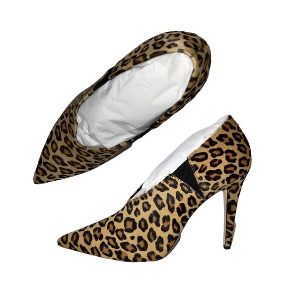New NWT Tamara Mellon League Leopard Pumps Heels Size 38.5 - Picture 6 of 9
